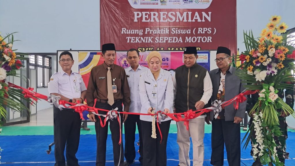 Peresmian Gedung RPS Teknik Sepeda Motor SMK Al-Manaar Muhammadiyah Pemalang